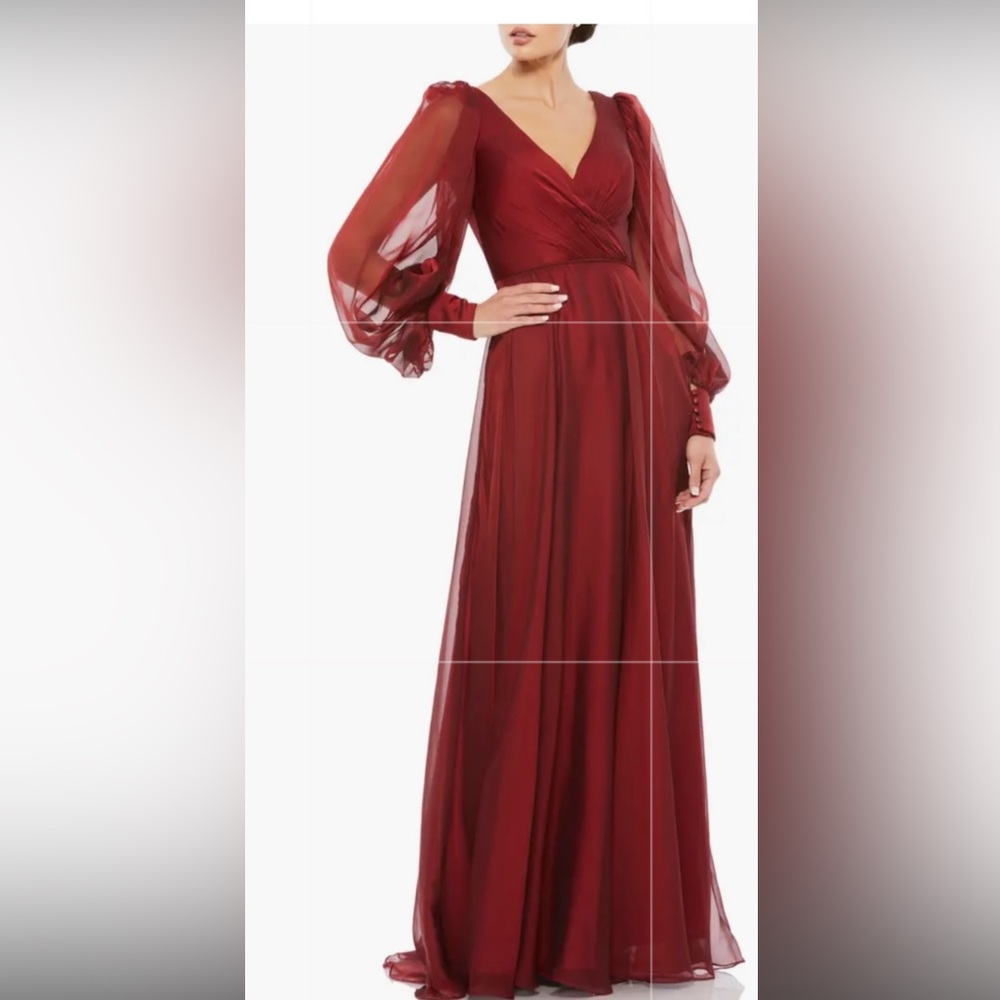 Mac Duggal gown